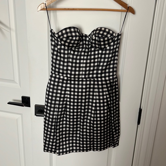 Daniele Carlotta silk strapless corset mini dress - Picture 1 of 4